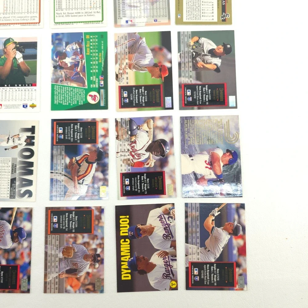 25 Card Baseball Star Lot Several Year Span All Pictured Yount Ripken Bagwell